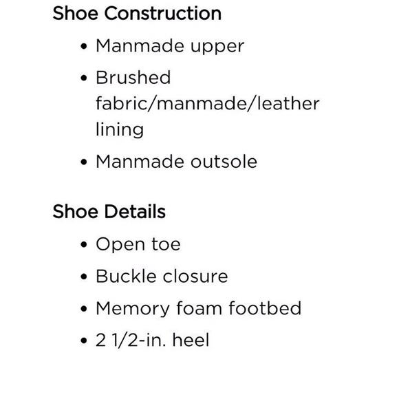 Croft & Barrow Sole Sense Ability Wedge Sandals SZ 7.5 Medium Beige - Picture 11 of 12